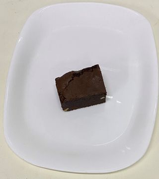 Browni de chocolate con nueces