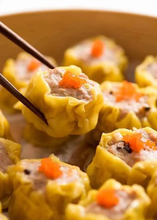 28.Siu Mai de Porco ou Gambas 4 Peças