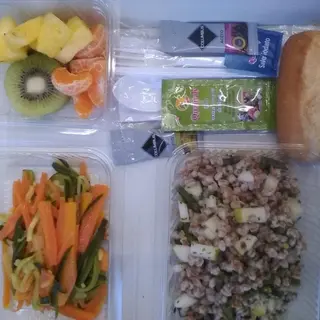 Lunch Menu Vegano