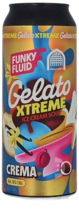 Gelato XTREME: Crema Funky Fluid Lata 50 cl.