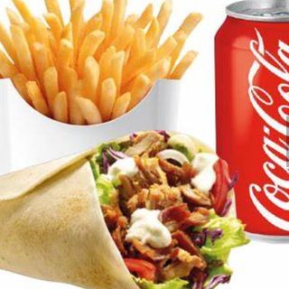 Menú Doner pitta Normal De Ternera 