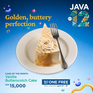 Vanilla Butterscotch Cake