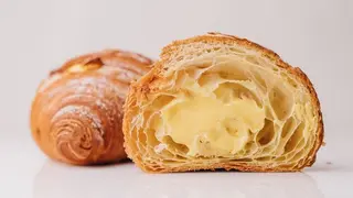 Brioche alla crema