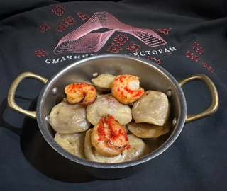 Пельмені з креветками 250г