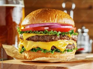 Menù cheese burger