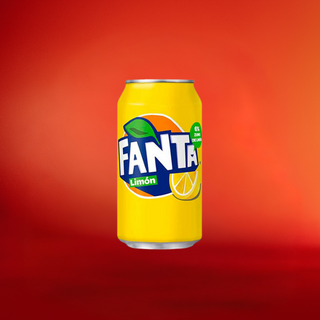 Fanta Limón lata 330ml.