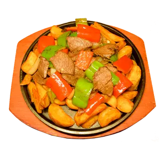 Мясо по азиатски на жаровне