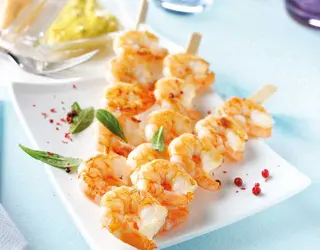A17. Pincho de gambas