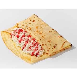 Творог и варенье