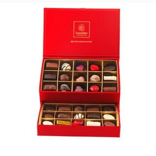 Guarda-jóias Leonidas com 30 bombons 