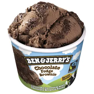 Helado Ben & Jerry's Chocolate Fudge Brownie (100 ml.)