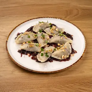 Pierogi z gęsiną