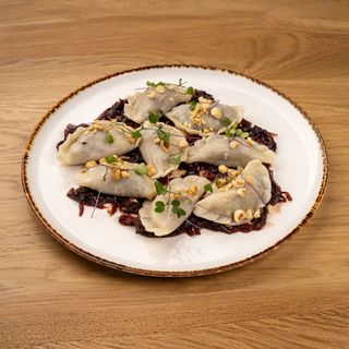 Pierogi z gęsiną