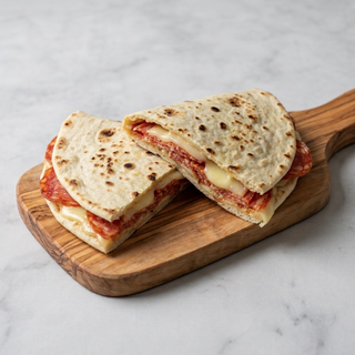 Piadina salame e fontina