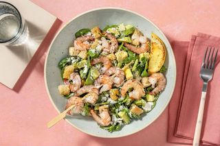Salade César Aux Crevettes