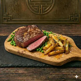 Bistecса di manzo con patate