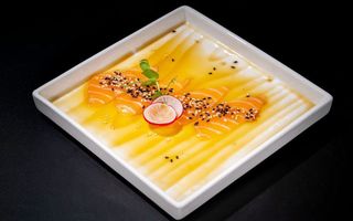 131 Carpaccio di salmone 9 pezzi