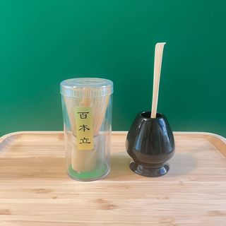 PACK DE BATIDOR Y SOPORTE NEGRO