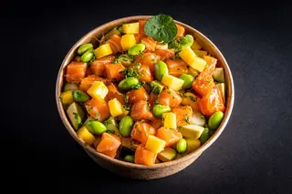 Salmon poke