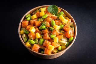 Salmon poke