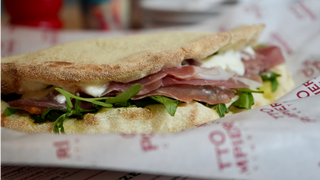 Pizza Sandwich Prosciutto