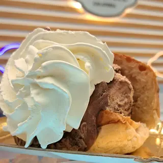 Brioche con gelato
