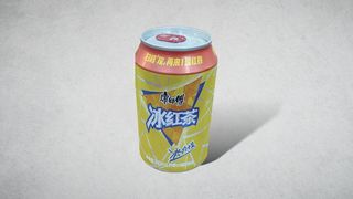 3. Chinese orange sparkling water 健力宝