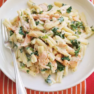 Pâtes Saumon Sauce Blanche