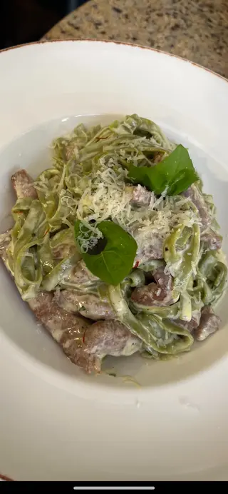 Pasta sa biftekom u sosu od tartufa