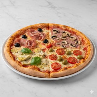 Pizza De Cuatro Estaciones (28 Cm.)