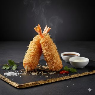 Pasticella di gamberi in kataifi 2 pezzi