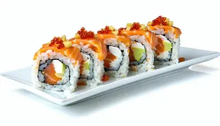 Uramaki star roll