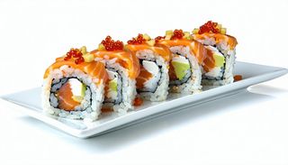 Uramaki star roll