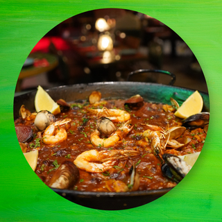 Paella au fruits de mer  2 Pesrsonnes