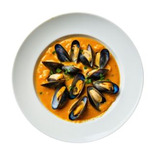 Mejillones Ahogados En Salsa De Curry Verde Y Coco (200 G.)