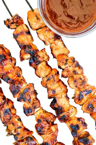 ქათმის მწვადი