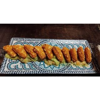 Nachos Crispy rellenos de queso