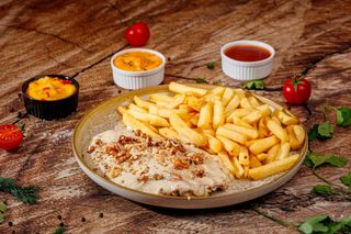 Piept de pui cu sos de gorgonzola