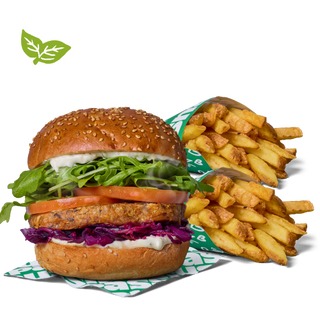 WEGE BURGER ZESTAW POWIĘKSZONY