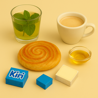 Melawi + kiri + meil + boisson chaud 