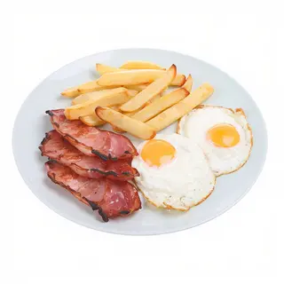 Patatas Con Huevos Y Bacon