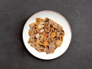 Ternera con Champiñones