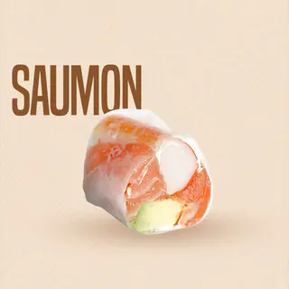 Harumaki Saumon - 6 pièces