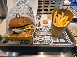 Мъжки бургер (550г)