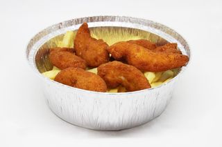 Fingers De Pollo Con Patatas Fritas