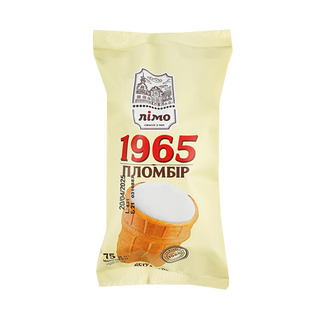 Морозиво ЛімоПломбір 1965 75г ВСТ