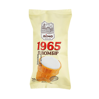 Морозиво ЛімоПломбір 1965 75г ВСТ