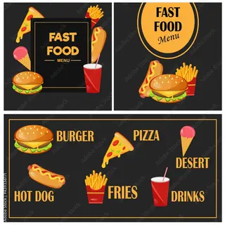 Special menu for 3 pizza 28cm