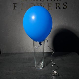 Латексна кулька блакитна