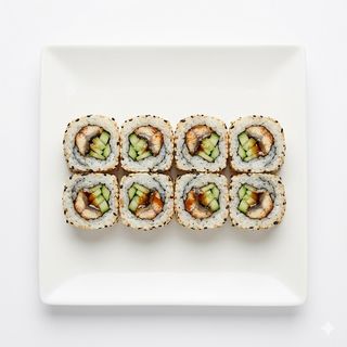 Uramaki Eel And Cucumber (8 Uds.)